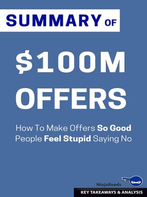 cover image of Summary of $100M Offers